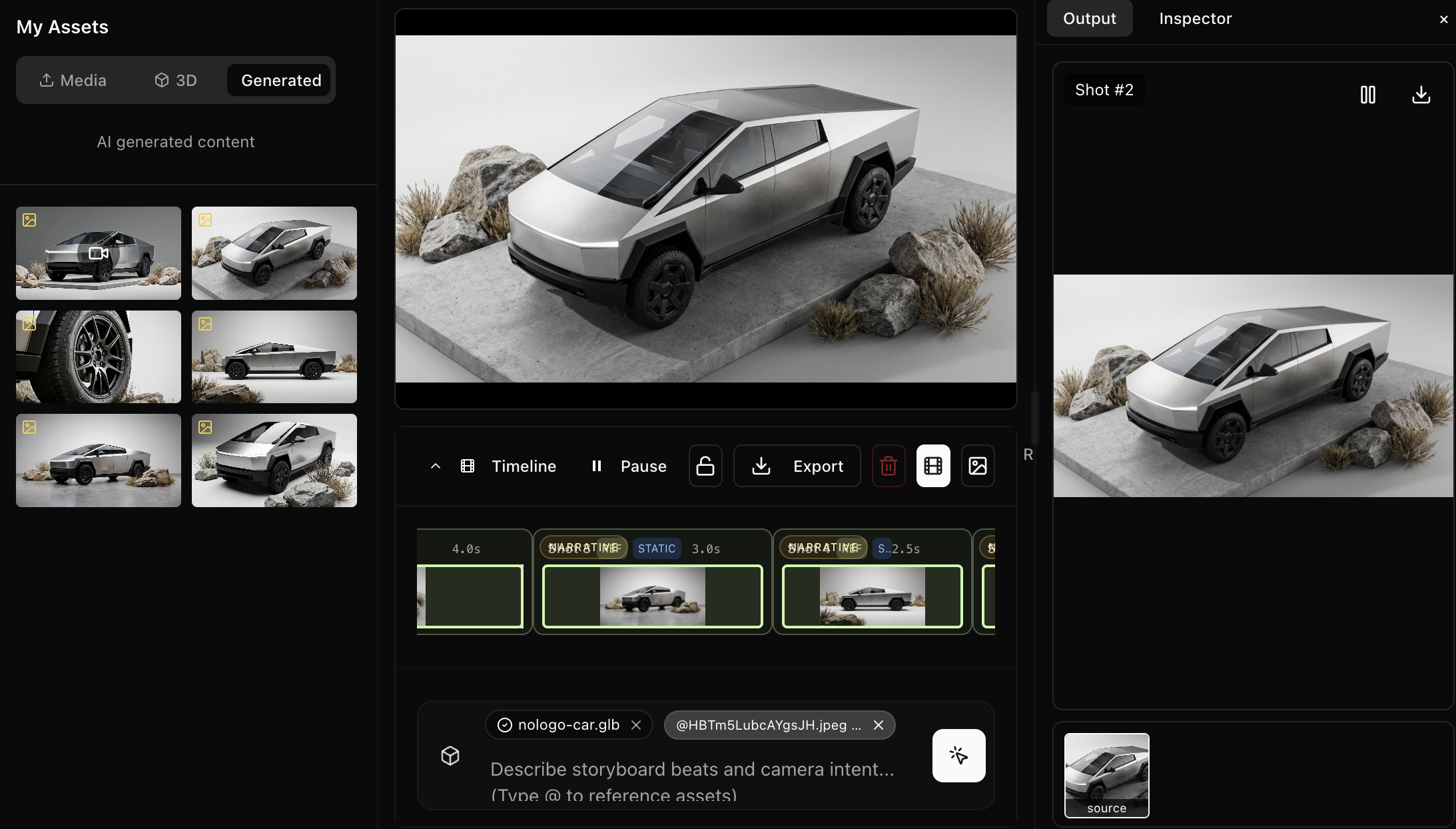 PrevisLens editor screenshot